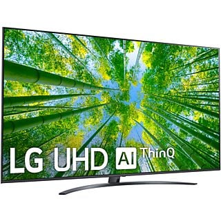 TV LED 75" - LG 75UQ81006LB, UHD 4K, Inteligente a5 Gen5 AI Processor 4K, DVB-T2 (H.265), Negro