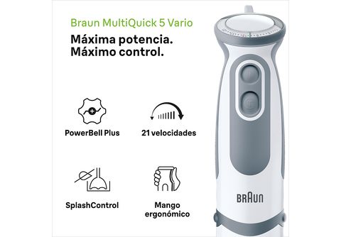 Braun MultiQuick 5 Vario Hand Blender MQ5235 WH, 1000 Watts