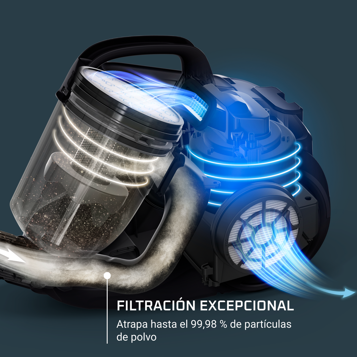 Odkurzacz Bezworkowy ROWENTA Swift Power RO2913 Czerwony