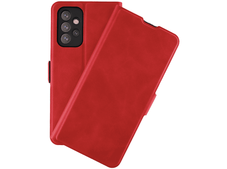 JAMCOVER Bookcase Galaxy 5G, Smart, Rot Samsung, A33 Bookcover