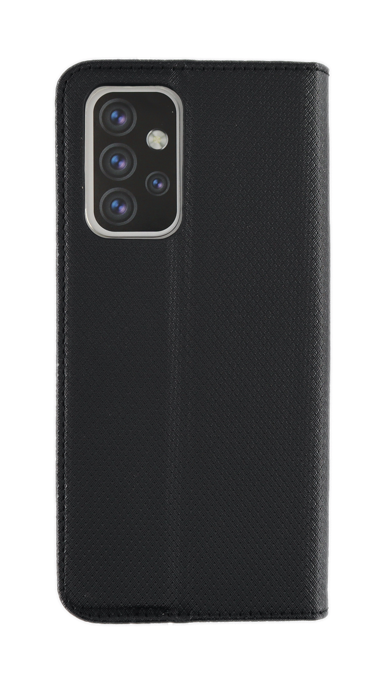 Samsung, JAMCOVER Bookcover, Bookcase Texture, A53 Galaxy Schwarz 5G,