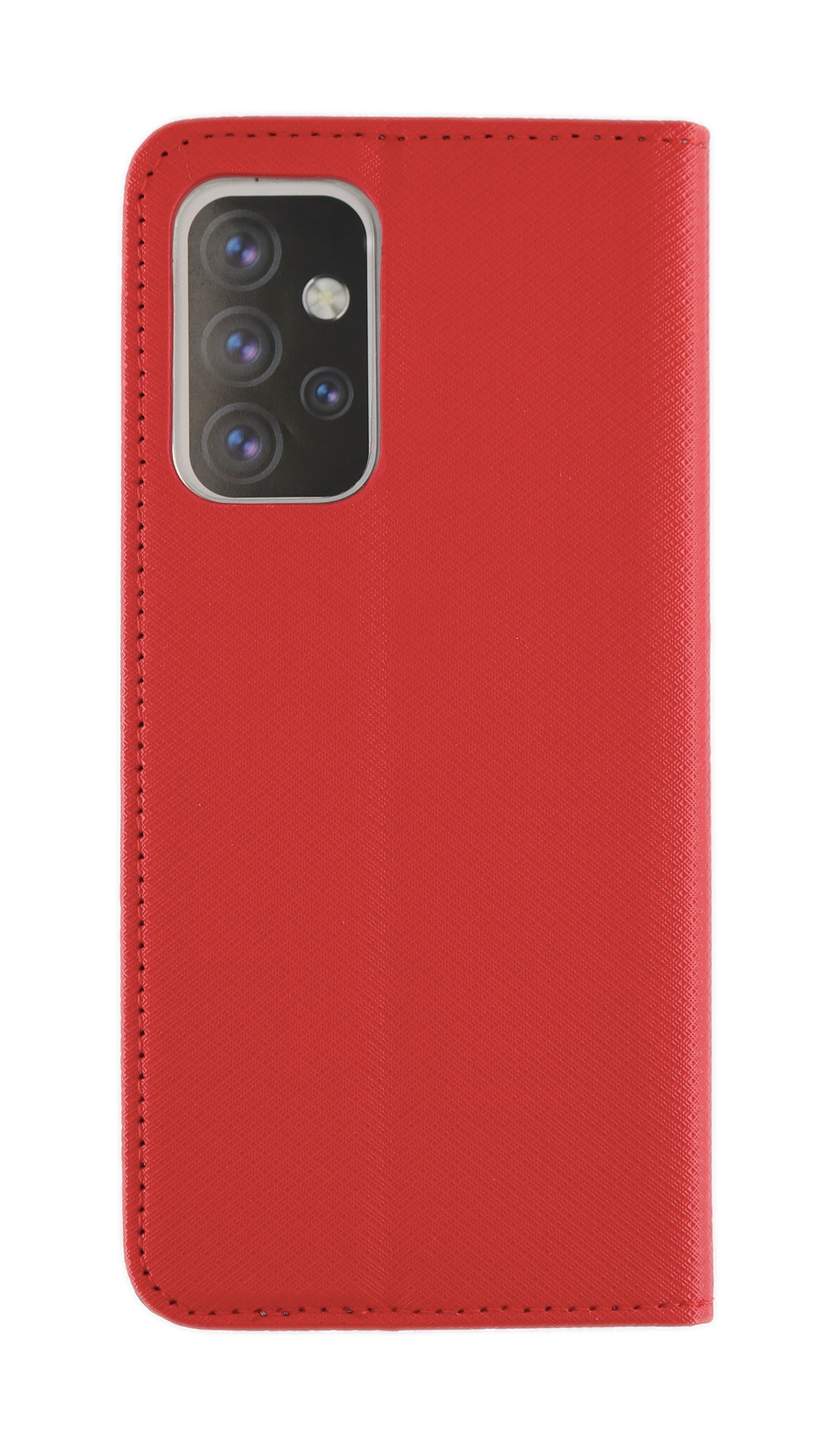 JAMCOVER Bookcover, Texture, 5G, Samsung, Rot Galaxy A53 Bookcase