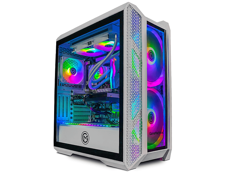 GAMEMACHINES Cyclon Snow 1000 GB Gaming GeForce Windows PC RAM, 4060, Prozessor, 11 32 Edition, GB GB 8 Wasserkühlung, i7 HDD SSD, i7-12700F, RTX™ Intel Pro, Core™ 0 GB