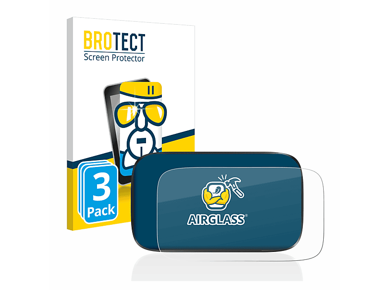 BROTECT 3x Airglass klare Schutzfolie(für ngrave zero)