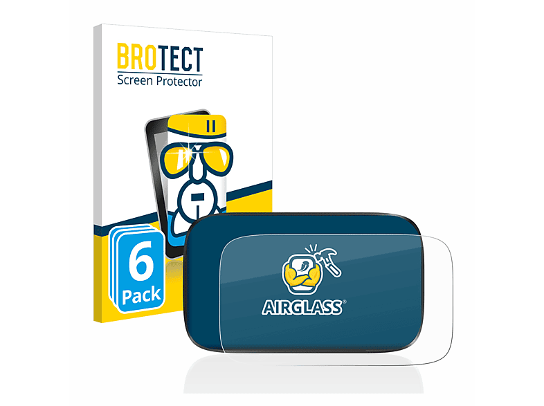 BROTECT 6x Airglass klare Schutzfolie(für ngrave zero)