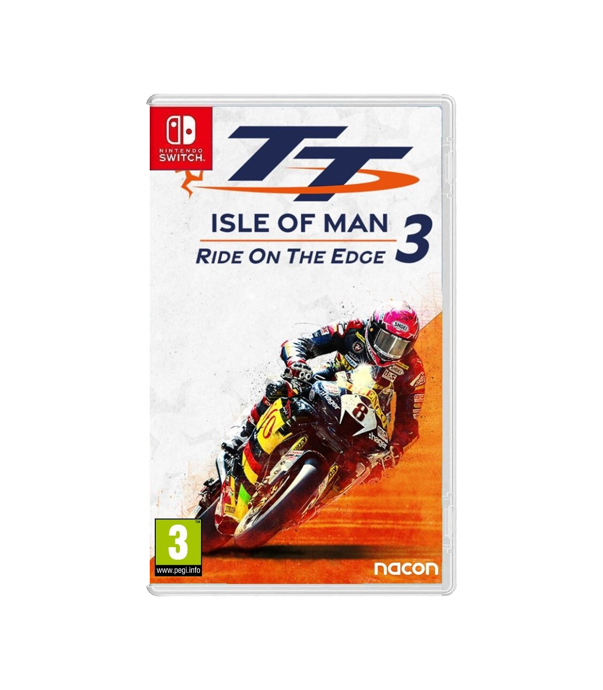 La portada del juego TT Isle of Man 3: Ride on the Edge.