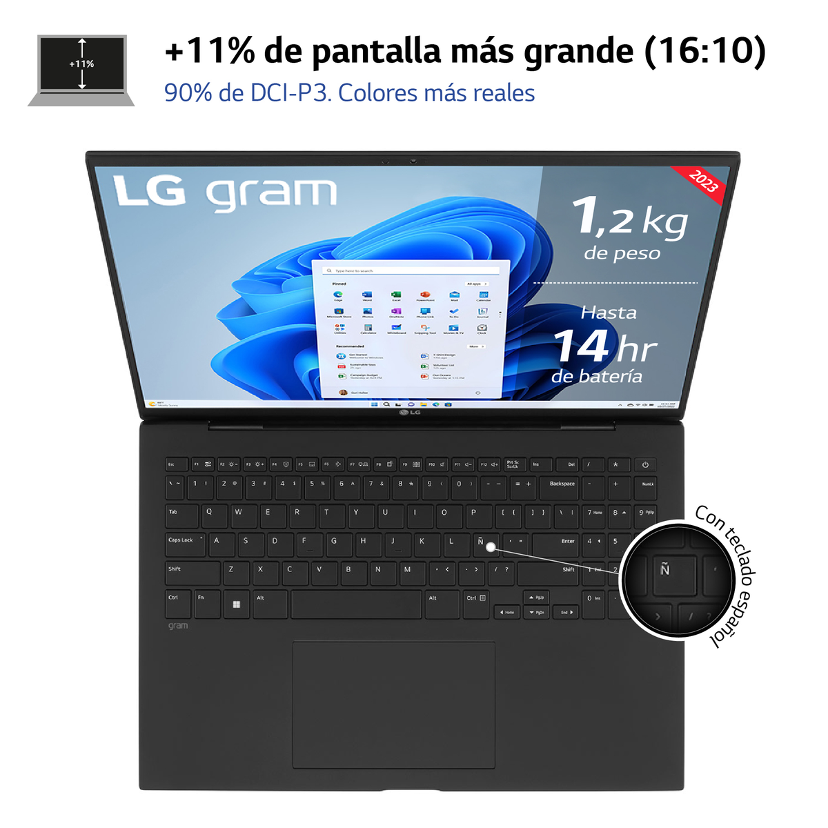LG 16Z90R-E.AD75B, Notebook mit 32 GB Prozessor, Zoll Intel® SSD, Schwarz Display Core™ 16 i7 GB RAM, Touchscreen, 512