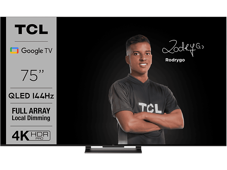 TV QLED 75" - 75C745 TCL, UHD 4K, Quad Core, Smart TV, DVB-T2 (H.265)Sí ...