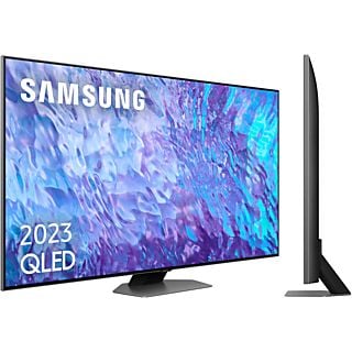 TV QLED 50" - SAMSUNG TQ50Q80CATXXC, UHD 4K, Neural Quantum Processor 4K, Smart TV, DVB-T2 (H.265), Carbon Silver