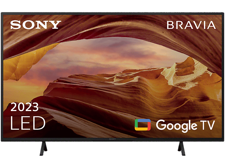 SONY KD 43 X 75 WLPAEP LED TV (Flat, 43 Zoll / 108 cm, UHD 4K, SMART TV, Google TV)