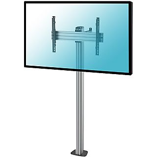 Soporte TV fijo  - 031-1100K3 Soporte de Suelo con base atornillable para TV 32"-75", Altura 175 cm KIMEX, 32 ", 75 ", 200x200 min, 600x400 max, Gris