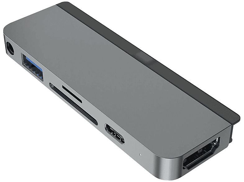 HYPER Drive 6-in-1 USB Type-C Dockingstation, Grau