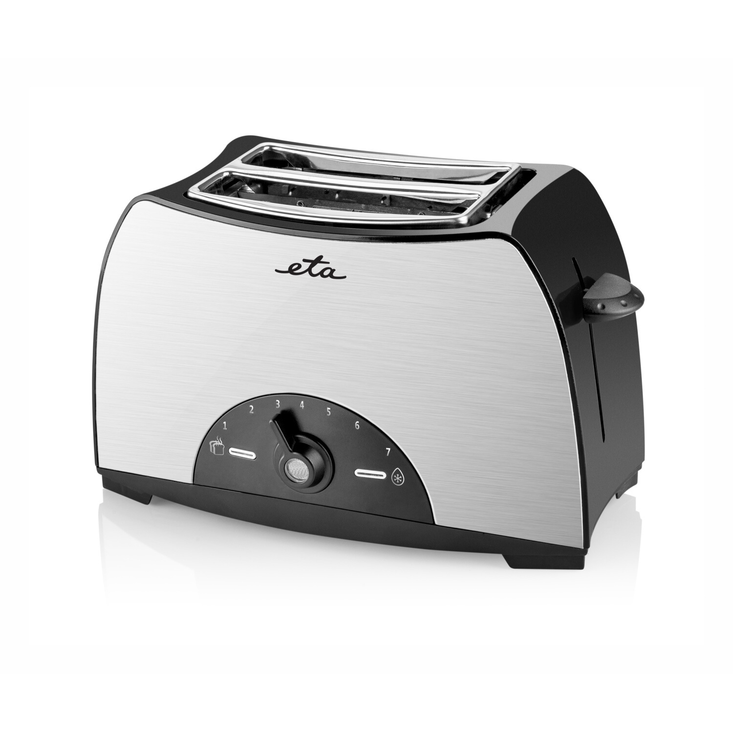 2) Toaster Edelstahl Lenny Schlitze: ETA Watt, (800