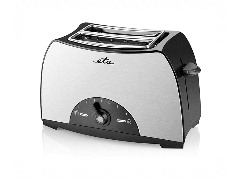 2) Toaster Edelstahl Lenny Schlitze: ETA Watt, (800