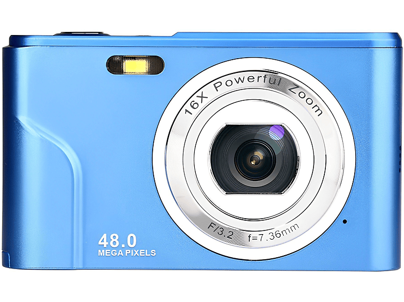 ,Zoomobjektiv-Blau Blau, SYNTEK megapixel,Digitalkamera Kompaktkamera,48 Digitalkameras HD-Bildschirme-