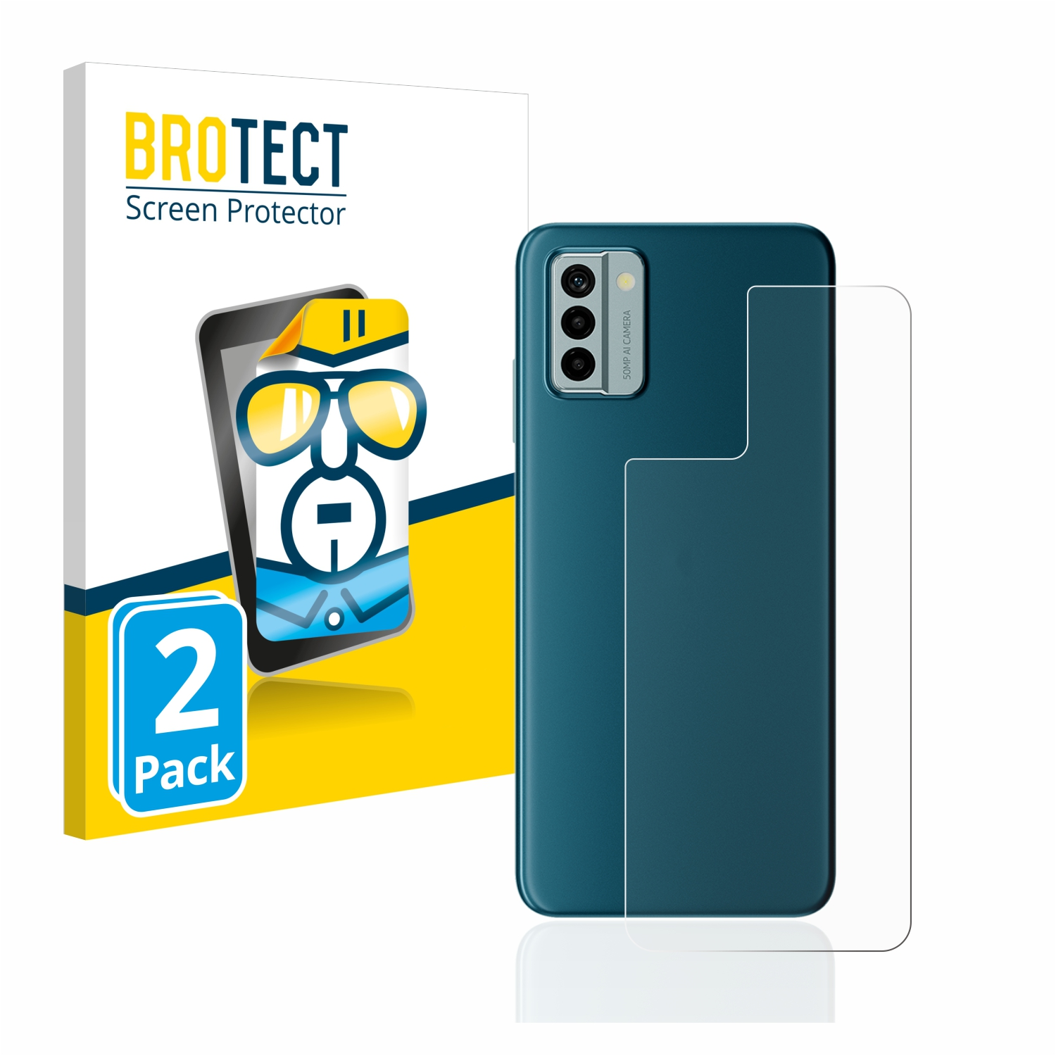 klare Nokia Schutzfolie(für BROTECT G22) 2x