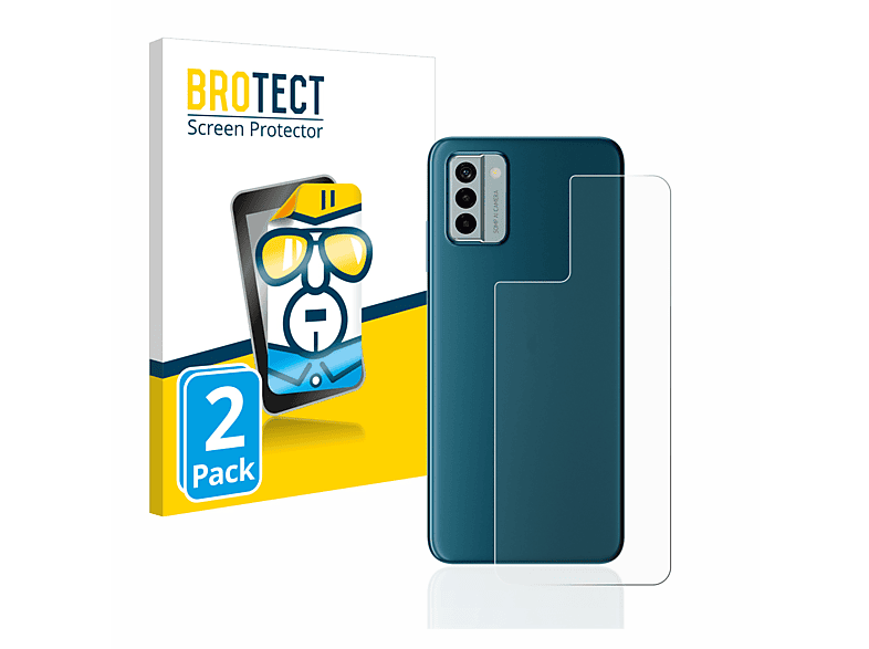 BROTECT 2x klare Schutzfolie(für Nokia G22)