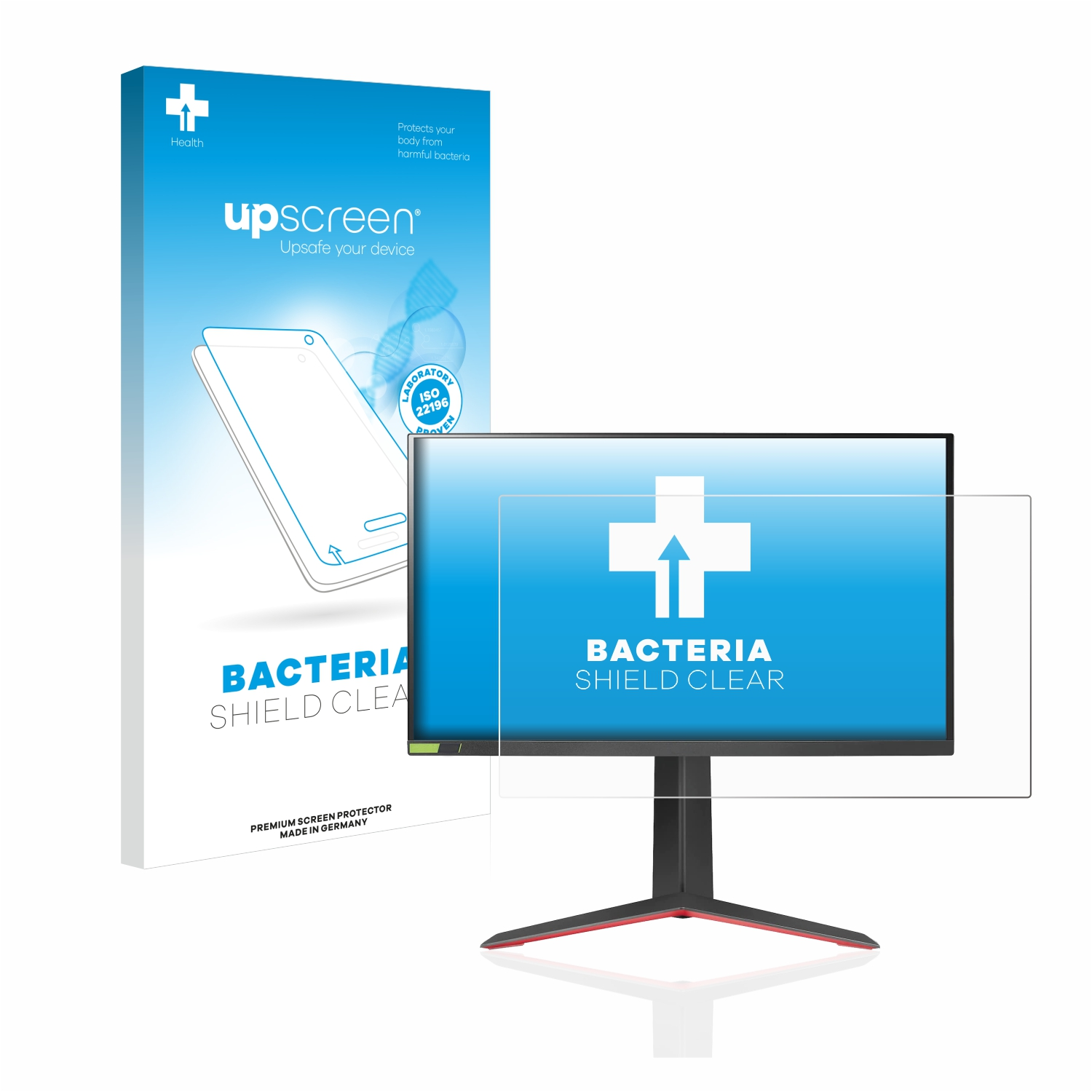 antibakteriell LG UltraGear UPSCREEN Schutzfolie(für 27GP850-B) klare