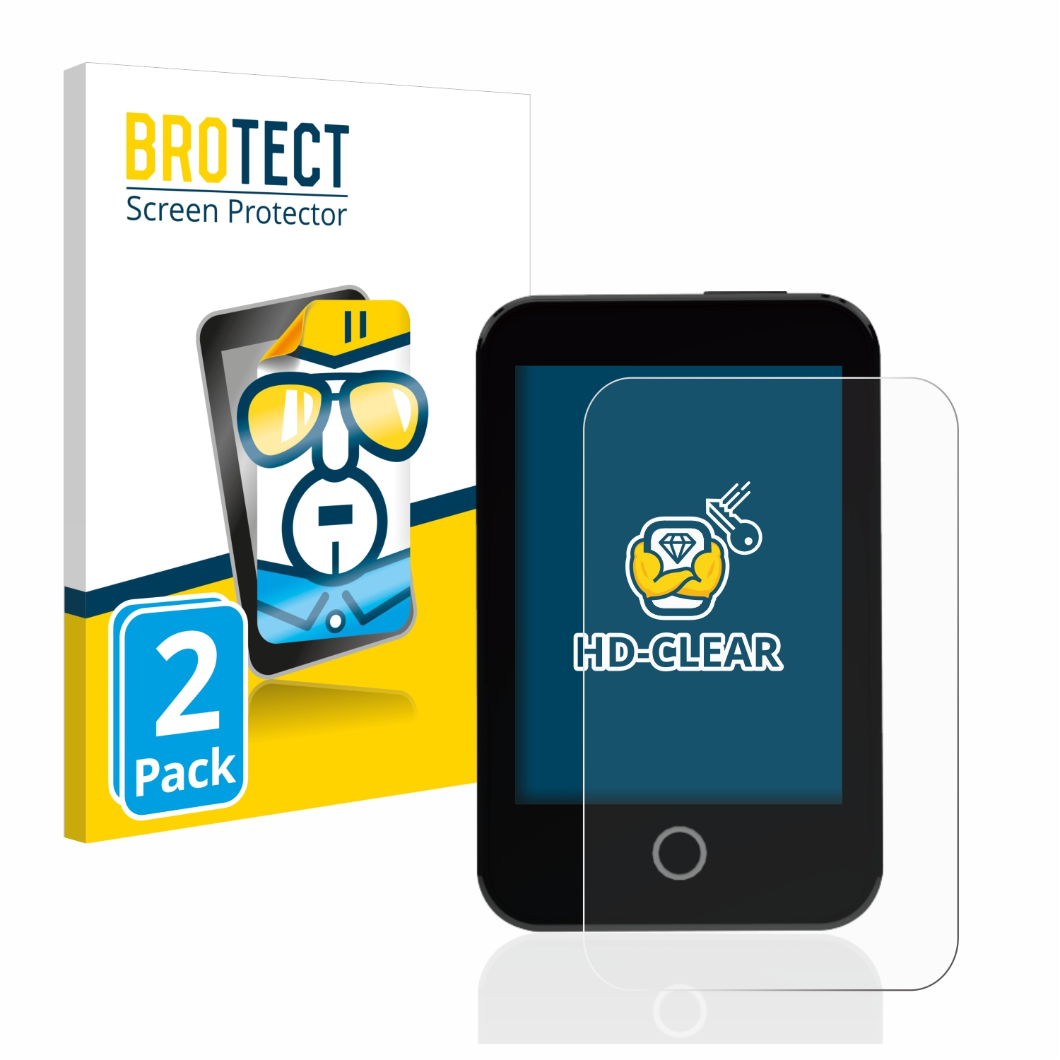 BROTECT CGM) klare Touchcare Schutzfolie(für Medtrum 2x nano