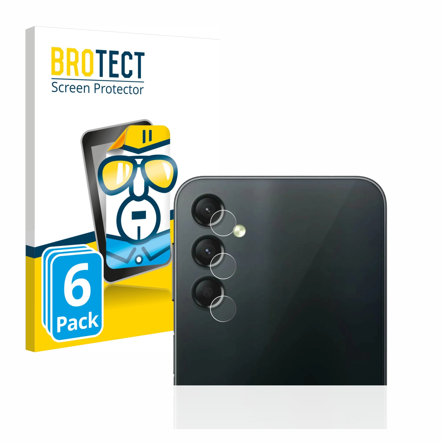A24 Samsung Schutzfolie(für 4G) klare Galaxy BROTECT 6x