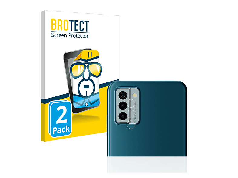 Nokia G22) 2x Schutzfolie(für klare BROTECT