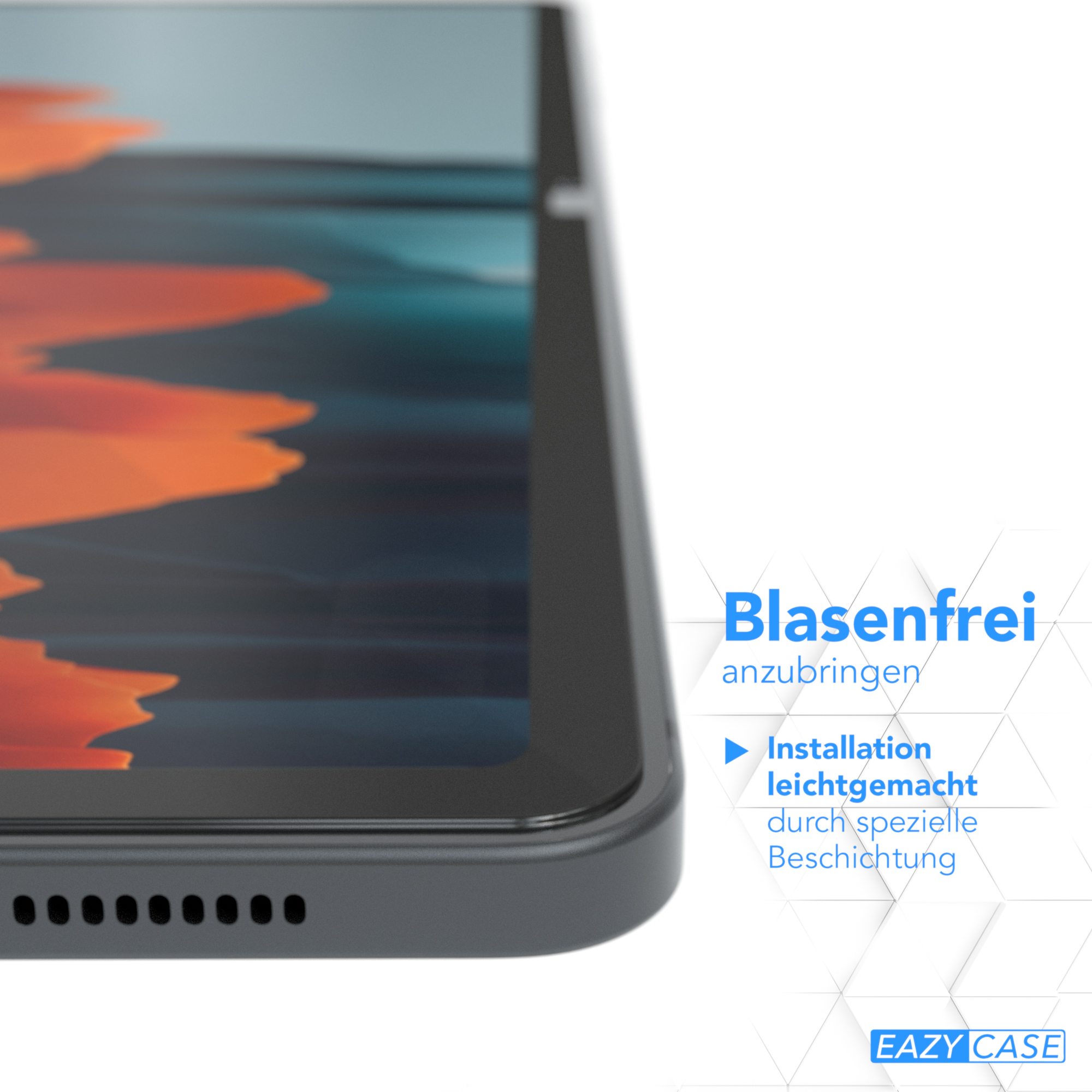 Samsung Plus für 5G) / Displayschutzglas(für Galaxy Glasfolie Display Tab Schutzfolie S7 CASE EAZY