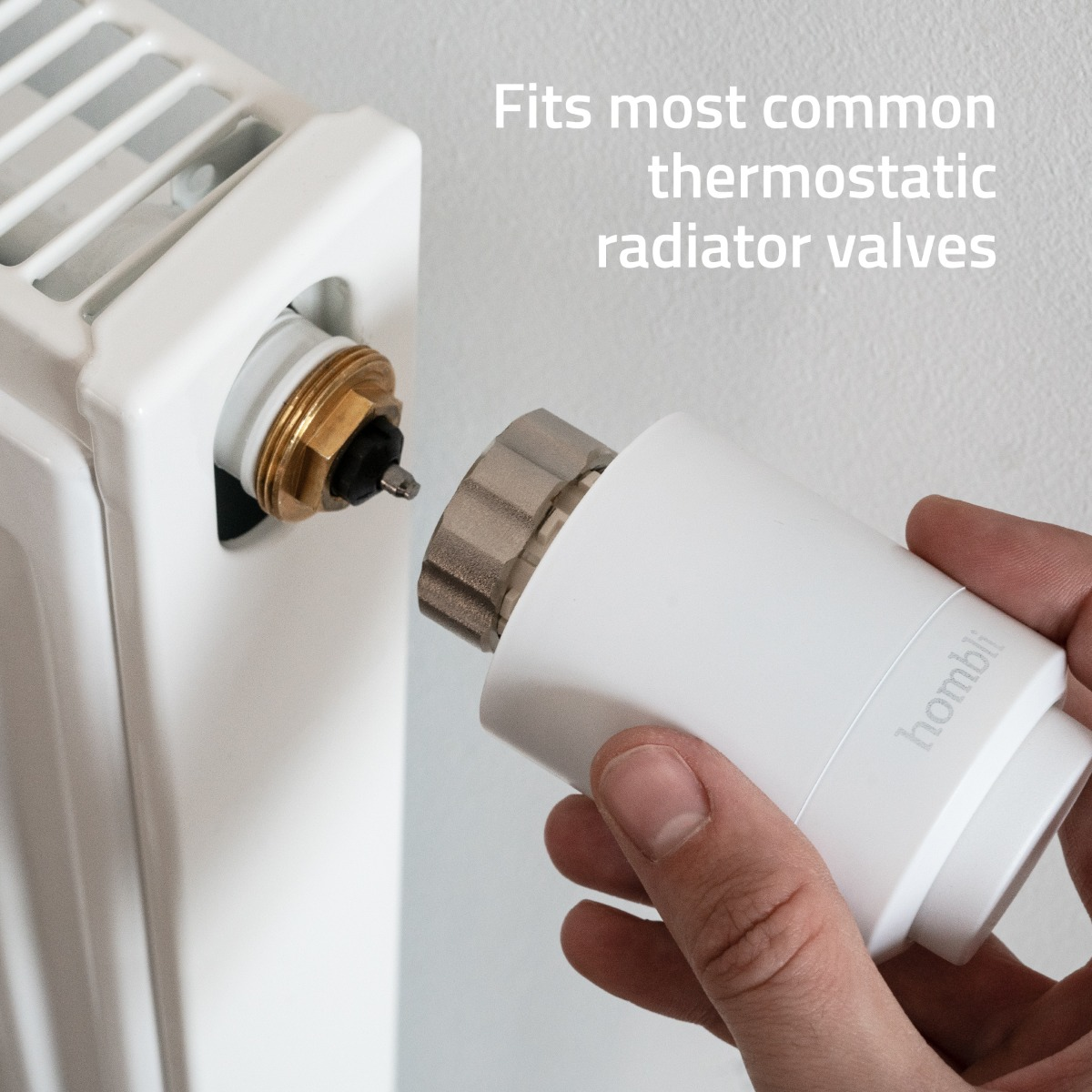 HOMBLI Smart Radiator Thermostat Smart White Heizkörperthermostat