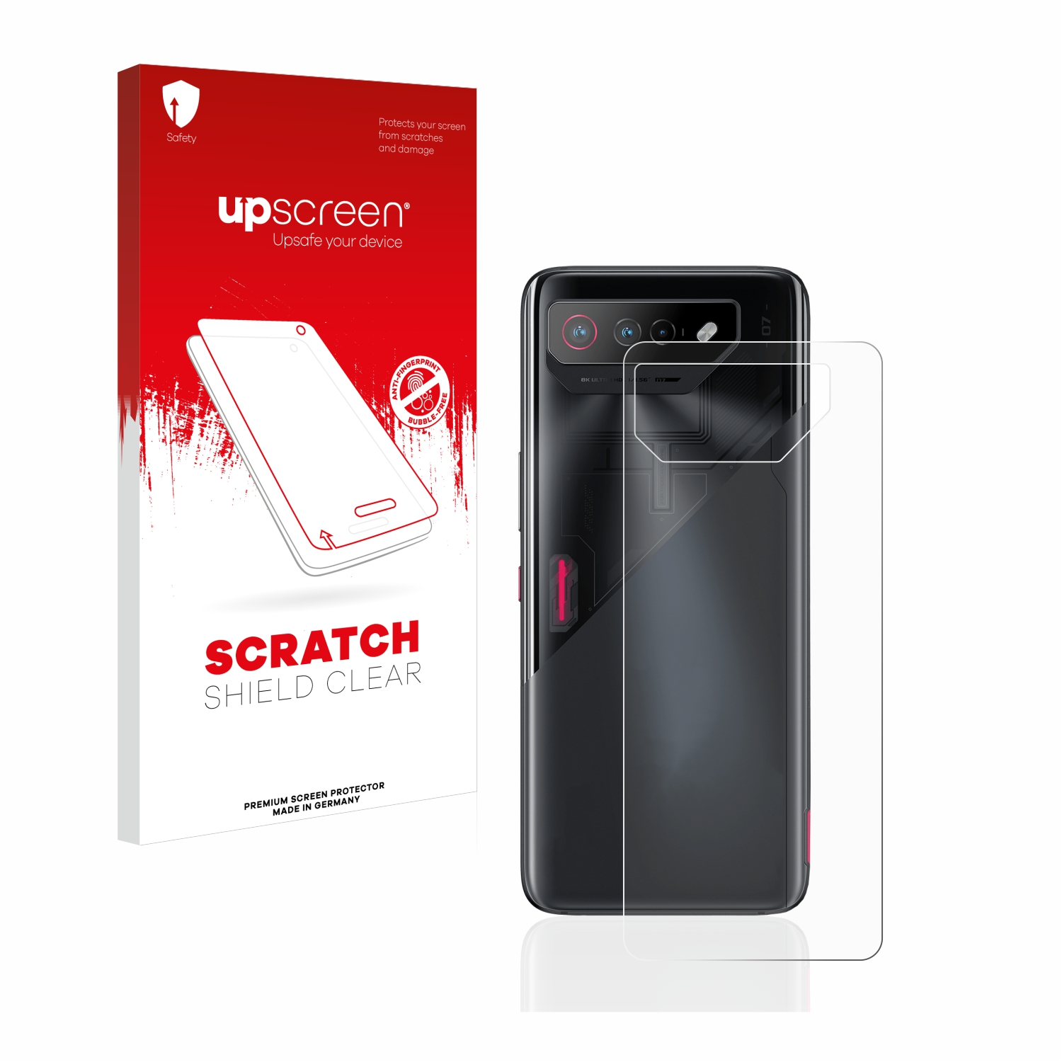 Kratzschutz klare 7) Phone ASUS Schutzfolie(für ROG UPSCREEN