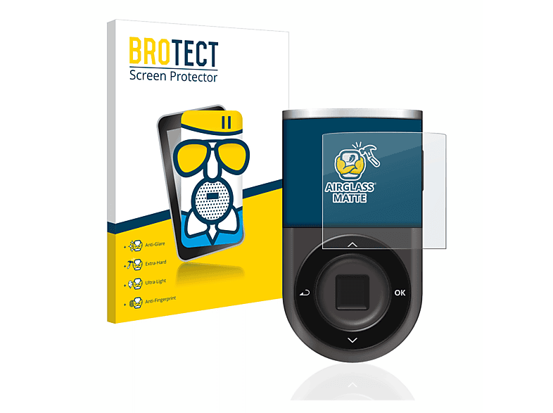 Airglass Schutzfolie(für Biometric Wallet) D’CENT matte BROTECT