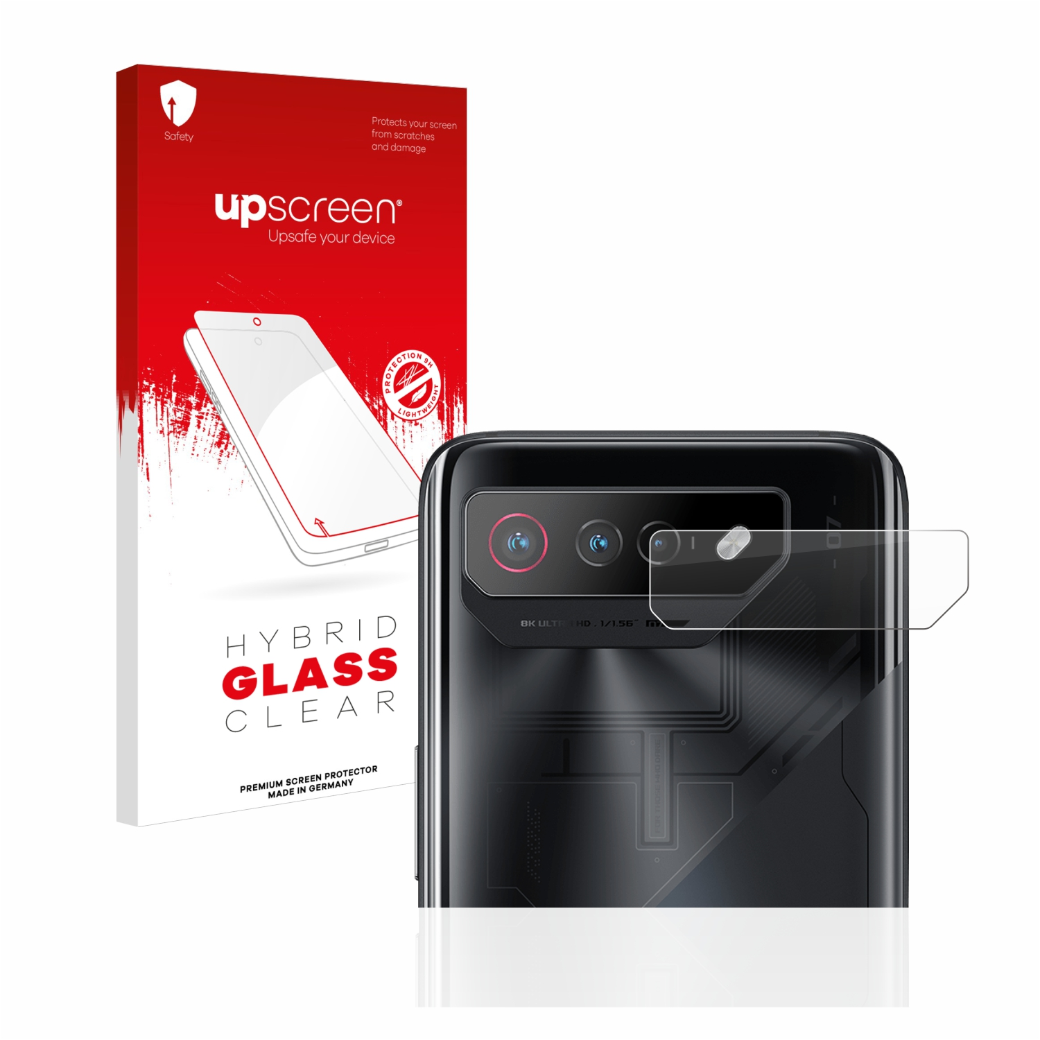 klare UPSCREEN Schutzfolie(für 7) ROG ASUS Phone