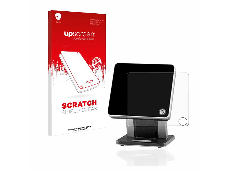 UPSCREEN Kratzschutz klare Schutzfolie(für Vectron POS Touch 12 Light)