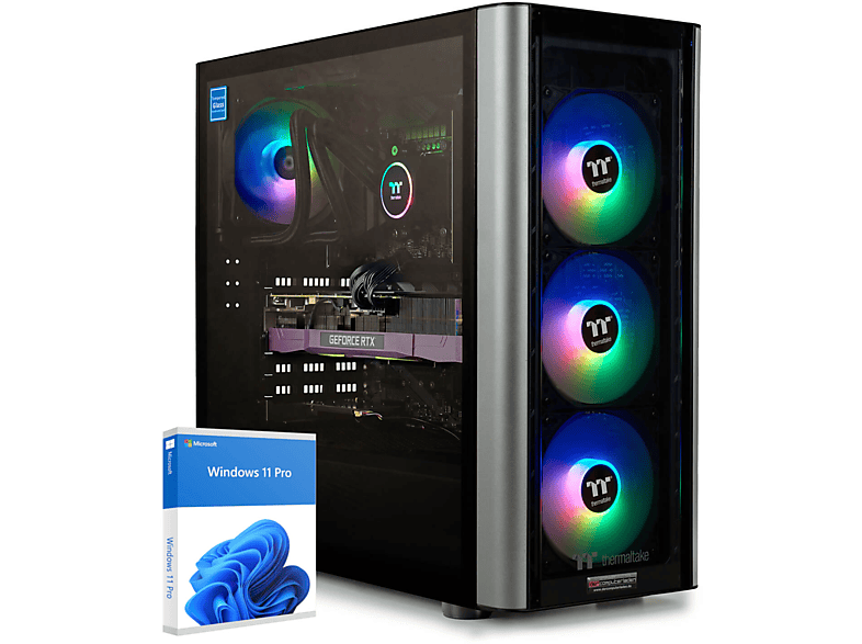 DCL24 Level 20 RGB, Windows 11 Pro, Gaming PC mit AMD Ryzen™ 9