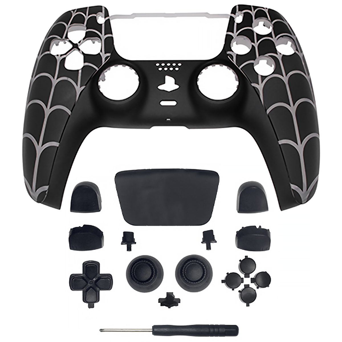 Controller-Ersatz-Shell PS5, für TADOW Spider-Gamepad-Shell, Schutzhülle, personalisierte Spinne