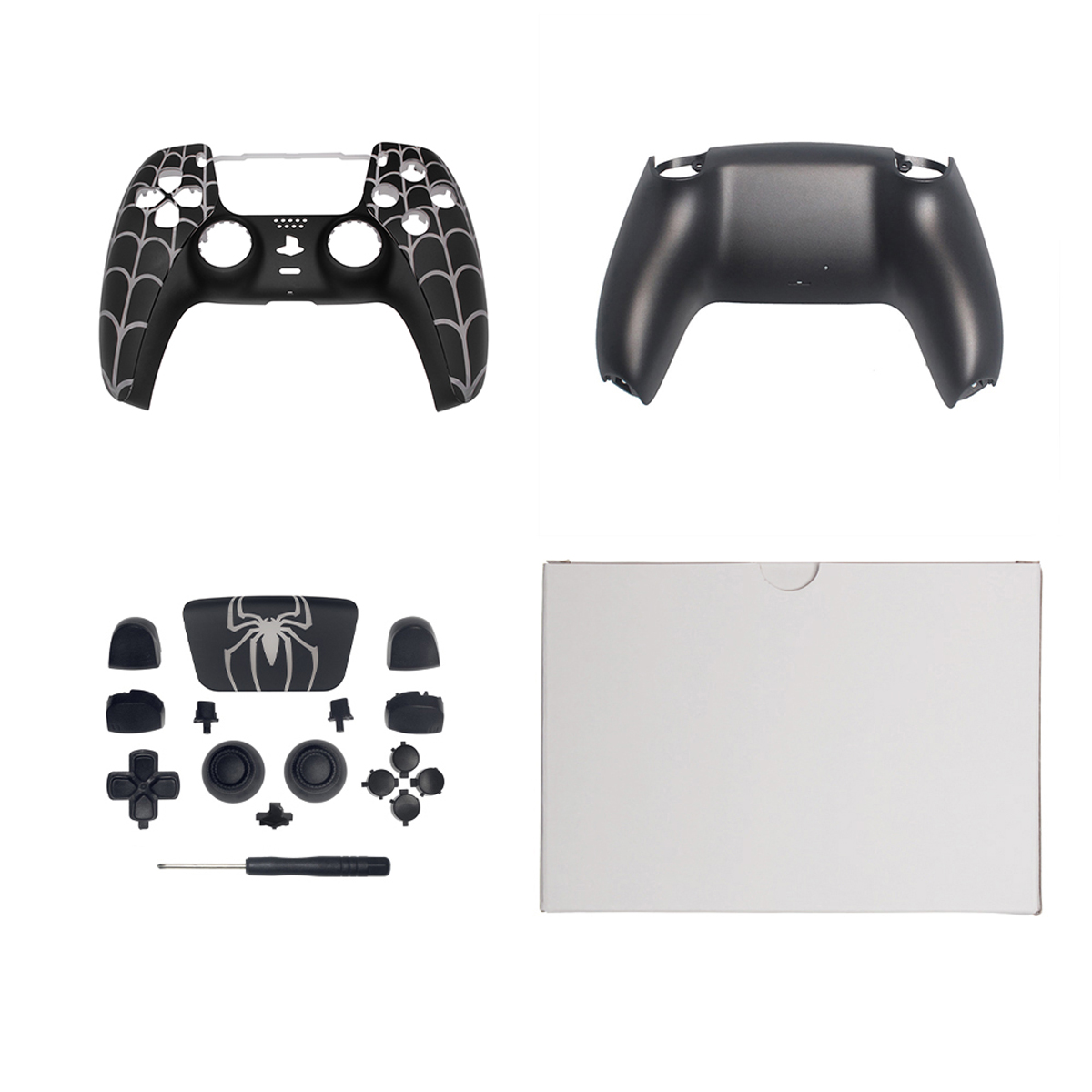 PS5, TADOW für Spinne Controller-Ersatz-Shell Schutzhülle, Spider-Gamepad-Shell, personalisierte