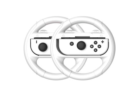 TADOW Für Nintendo-Lenkradgriff,Kompatibles Switch OLED Gaming Trackpad,1  Paar, Gaming Lenkrad, weiß