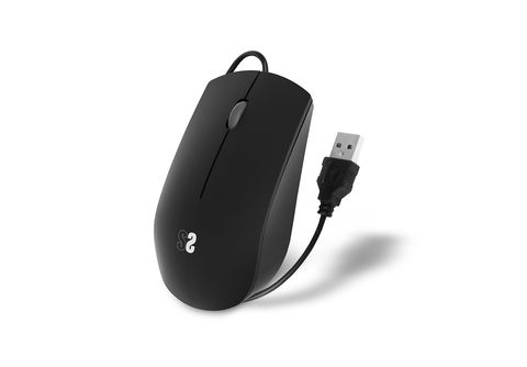 ratón con cable - Business Silencioso 1200 DPI SUBBLIM, cable USB
