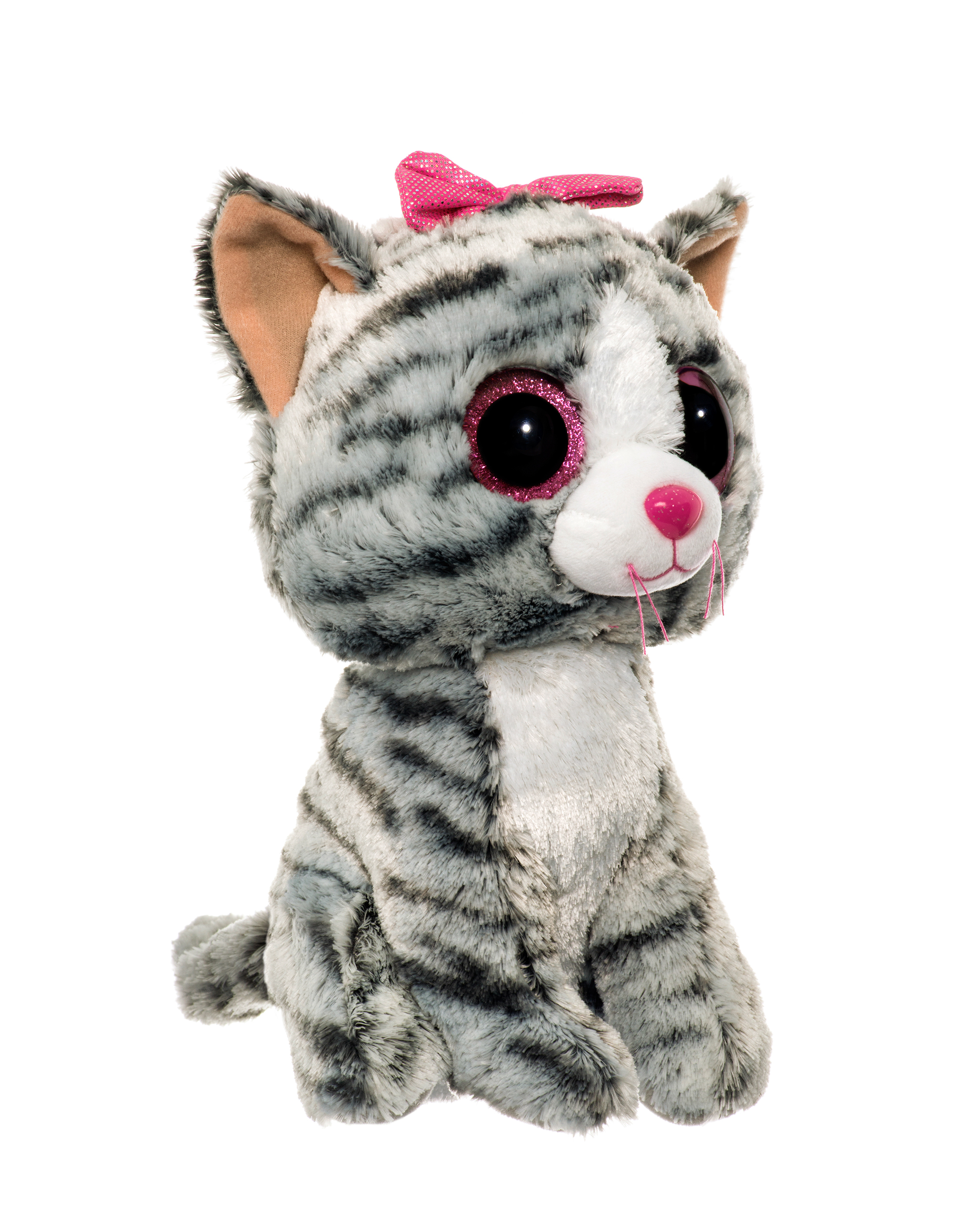 Beanie Boo - Katze 24 grau Kiki cm