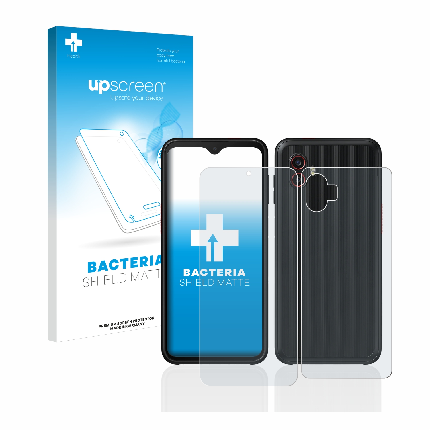antibakteriell matte Schutzfolie(für Samsung Enterprise 6 Galaxy Xcover entspiegelt Edition) UPSCREEN Pro