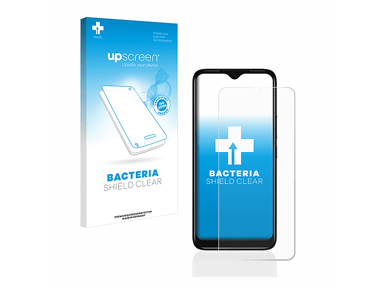 UPSCREEN antibakteriell klare Schutzfolie(für Nokia C12 Pro)