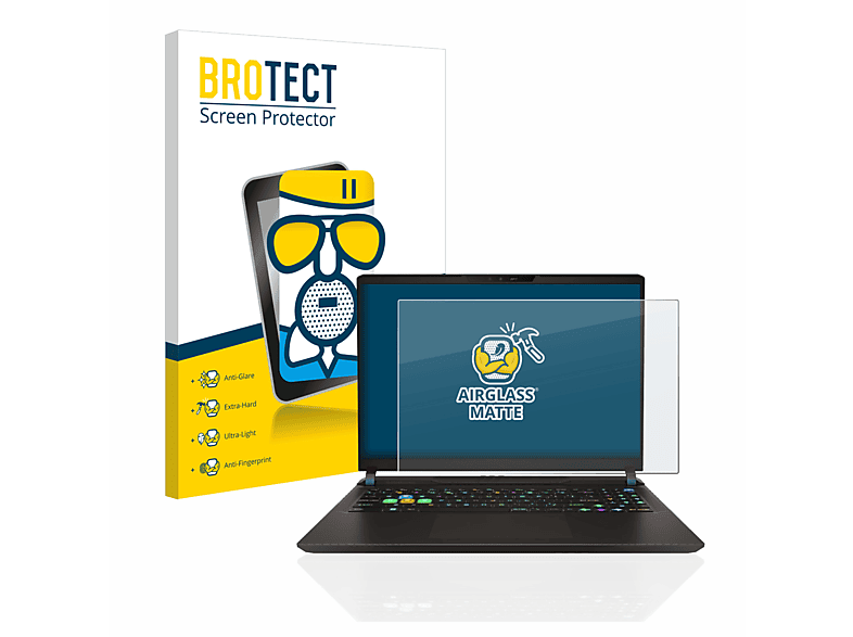 BROTECT Airglass matte Schutzfolie(für Lenovo IdeaPad Flex 3 Chromebook 15\