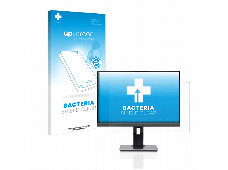 UPSCREEN antibakteriell klare Acer Schutzfolie(für B247W bmiprx)