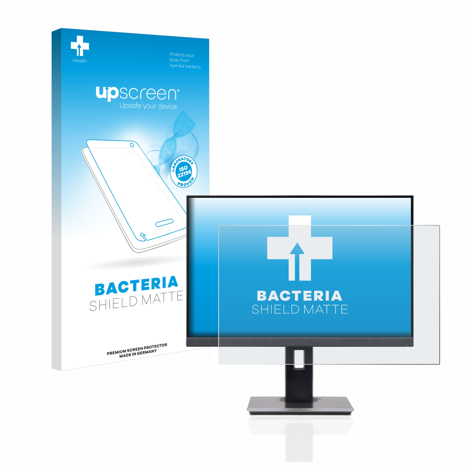 Acer B247W entspiegelt UPSCREEN bmiprx) antibakteriell matte Schutzfolie(für