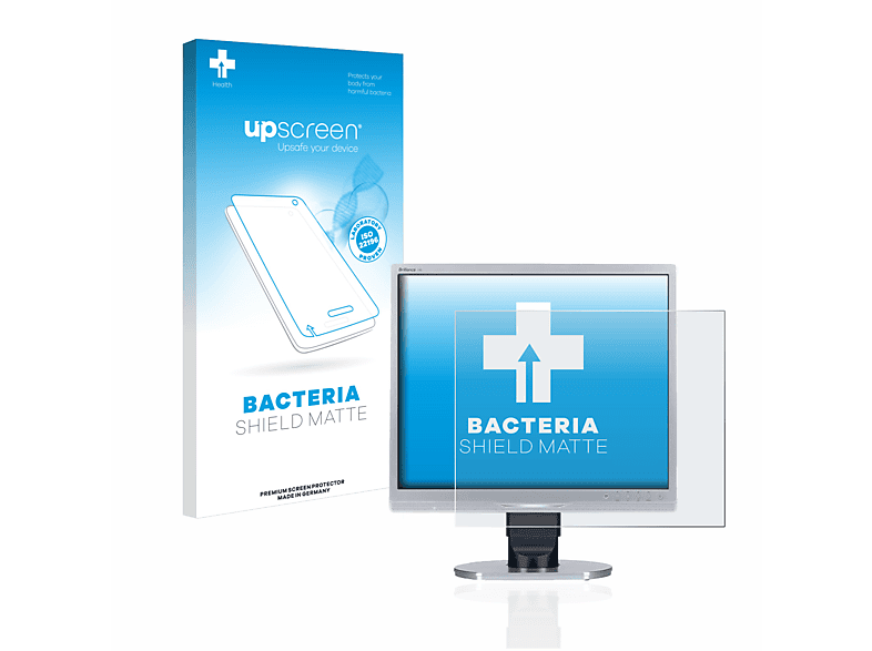 UPSCREEN antibakteriell entspiegelt matte Schutzfolie(für Philips Brilliance 19B)