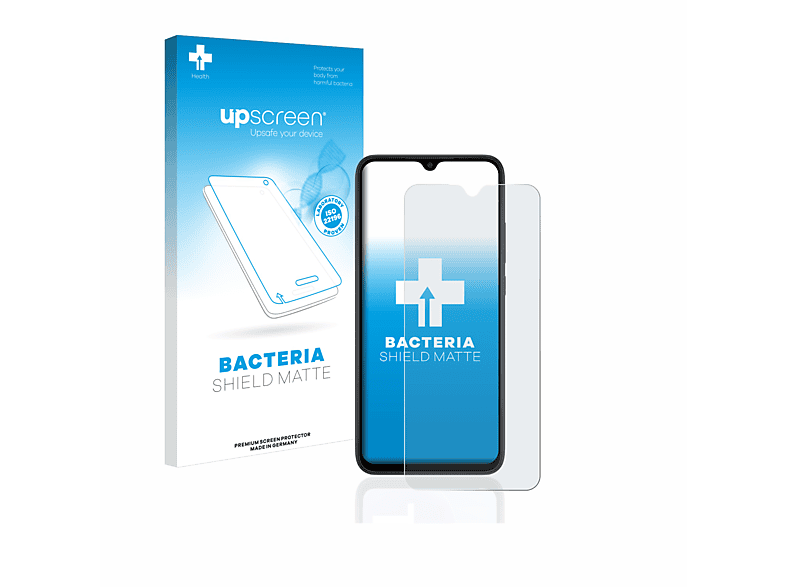Xiaomi UPSCREEN 9AT) entspiegelt antibakteriell Redmi Schutzfolie(für matte