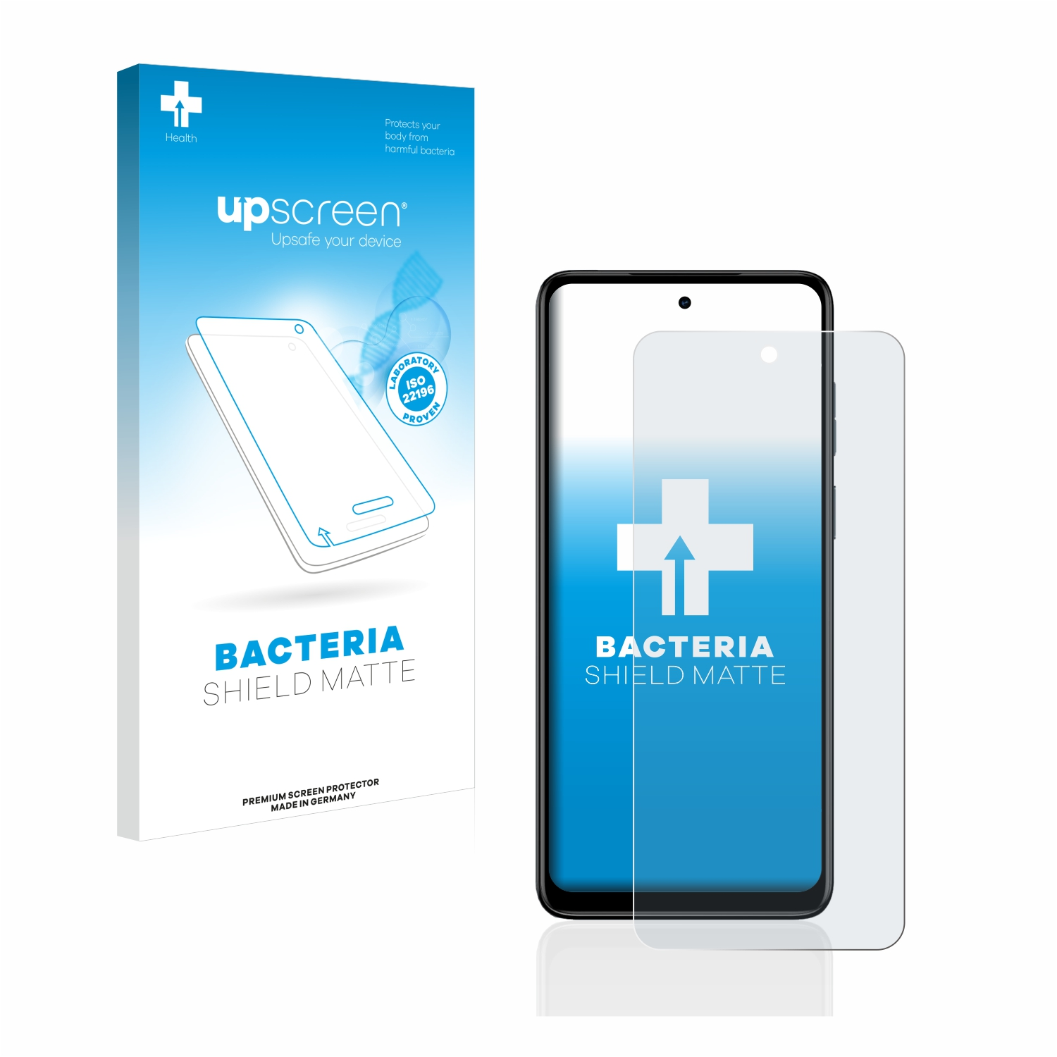 antibakteriell 5G) Moto UPSCREEN entspiegelt matte Power Schutzfolie(für G Motorola