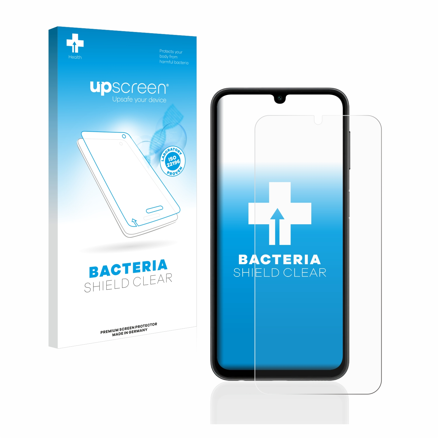 UPSCREEN antibakteriell klare Schutzfolie(für Galaxy Samsung A24 4G)