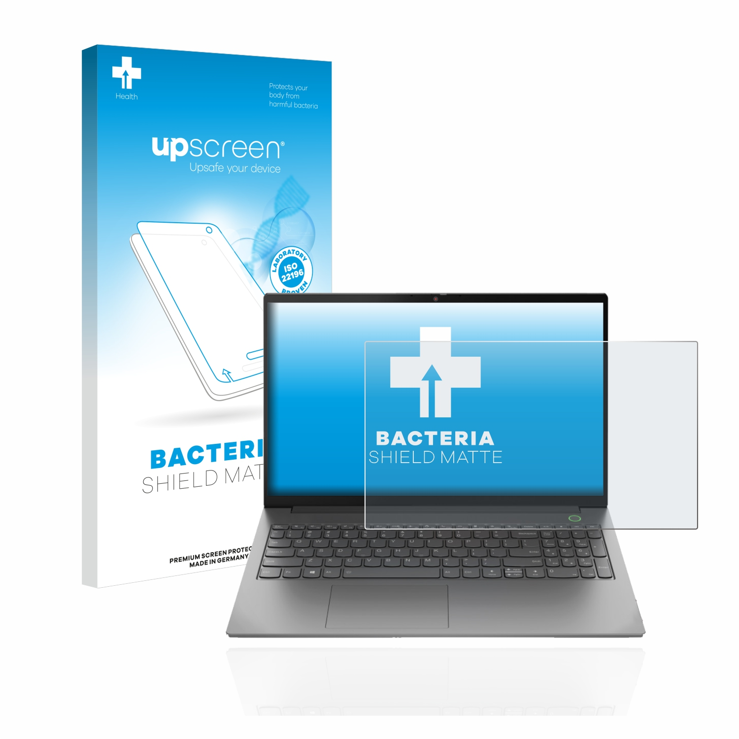 UPSCREEN antibakteriell entspiegelt Gen ITL) 2 15 Schutzfolie(für ThinkBook Lenovo matte