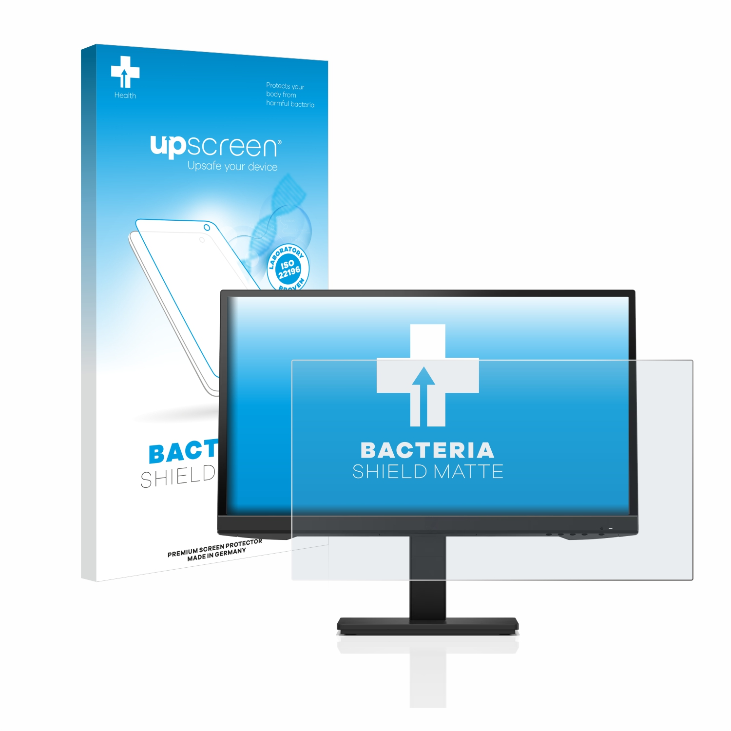 UPSCREEN antibakteriell entspiegelt matte HP Schutzfolie(für G4) P22h