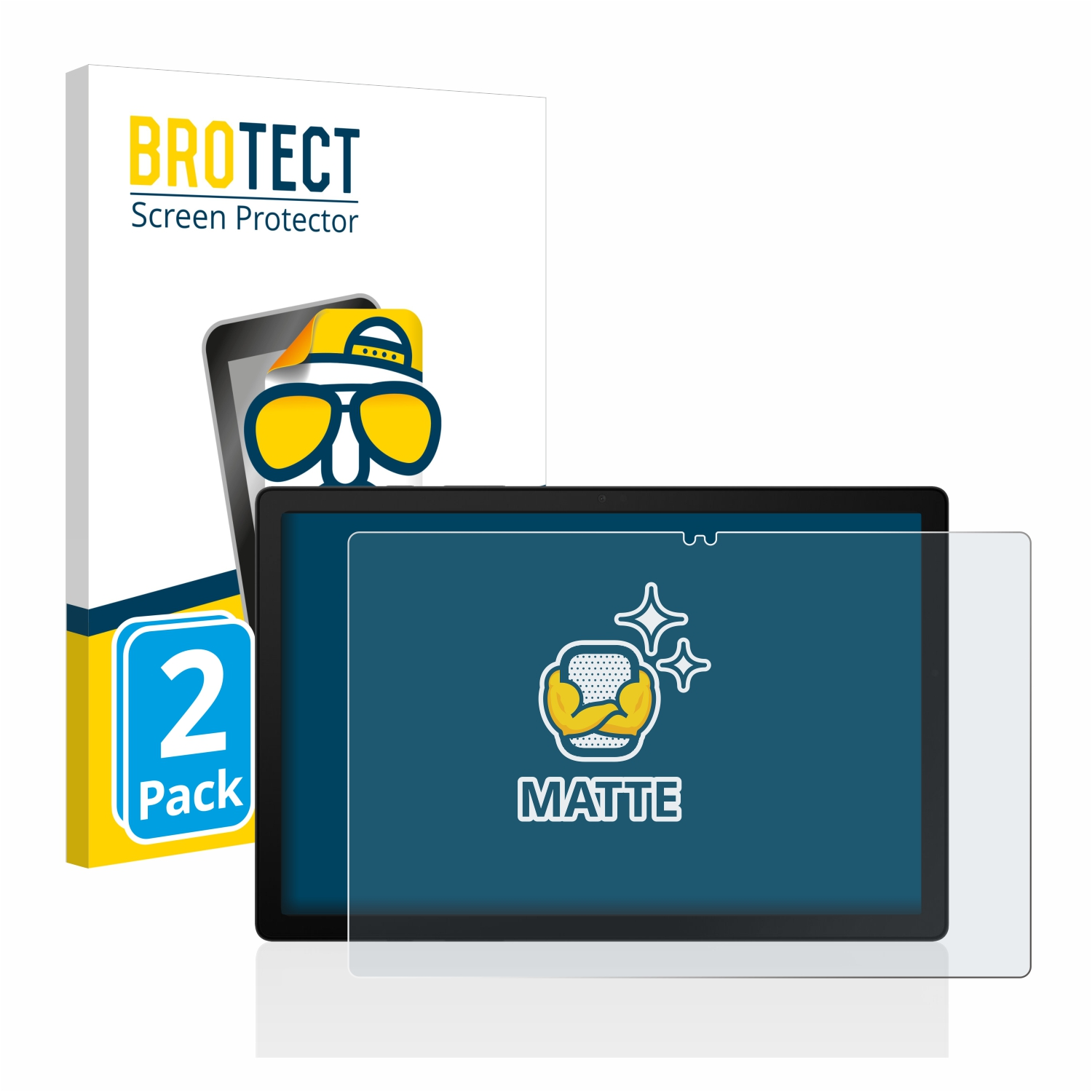 WiFi) BROTECT 2x matte Samsung Galaxy Tab A8 Schutzfolie(für