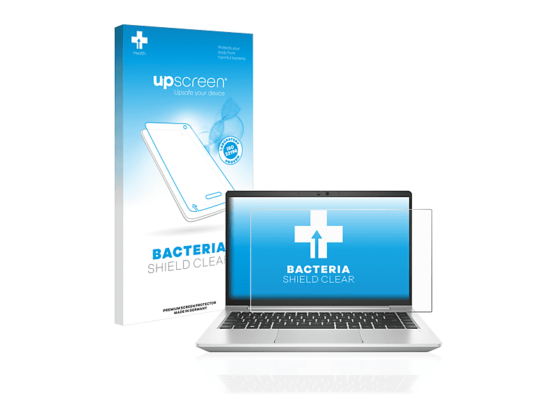 UPSCREEN G9) 640 HP EliteBook antibakteriell Schutzfolie(für klare